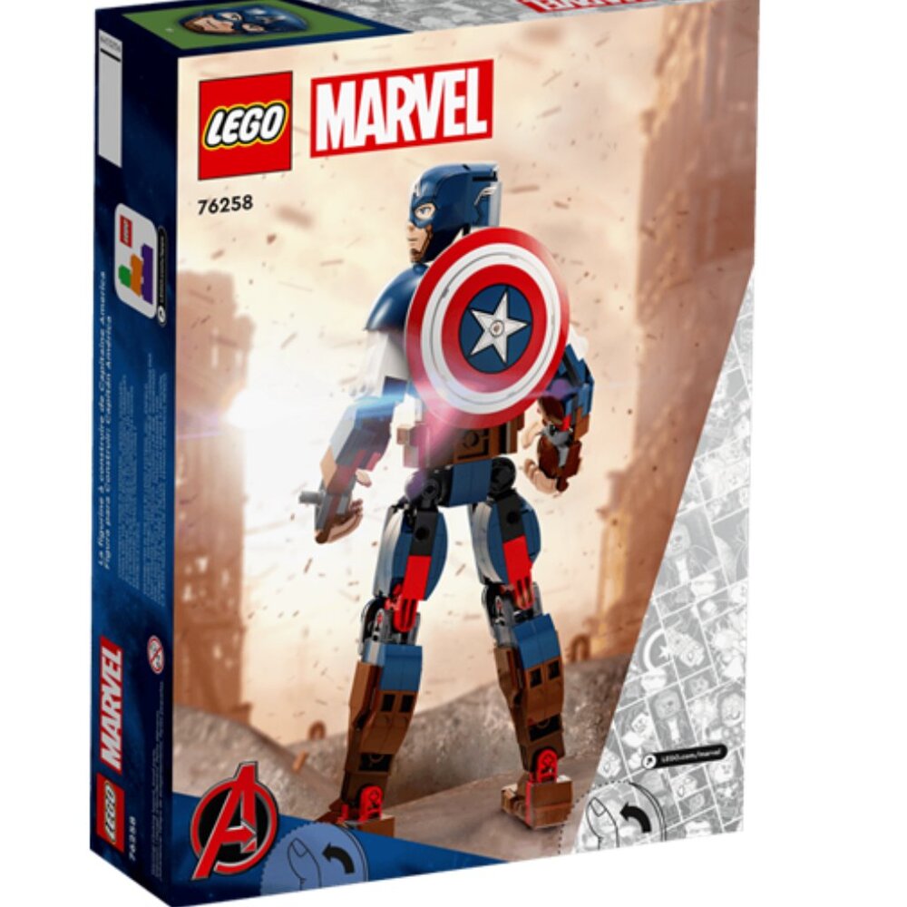Lego Marvel Captain America Construction Figure 76258